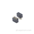 Conector de cabeçote fêmea de 1,27 mm reto 10P